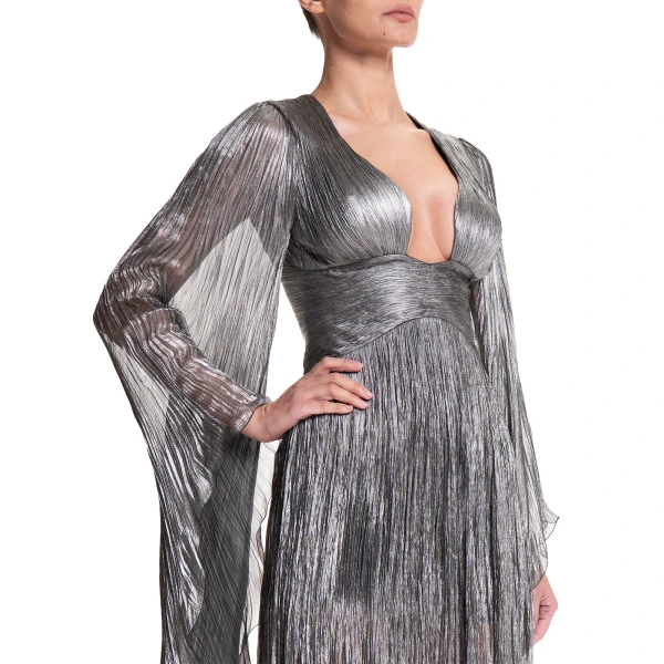 Maria Lucia Hohan Catia Gown in Bosco, view 6