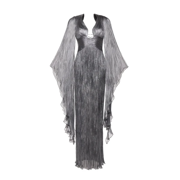 Maria Lucia Hohan Catia Gown in Bosco