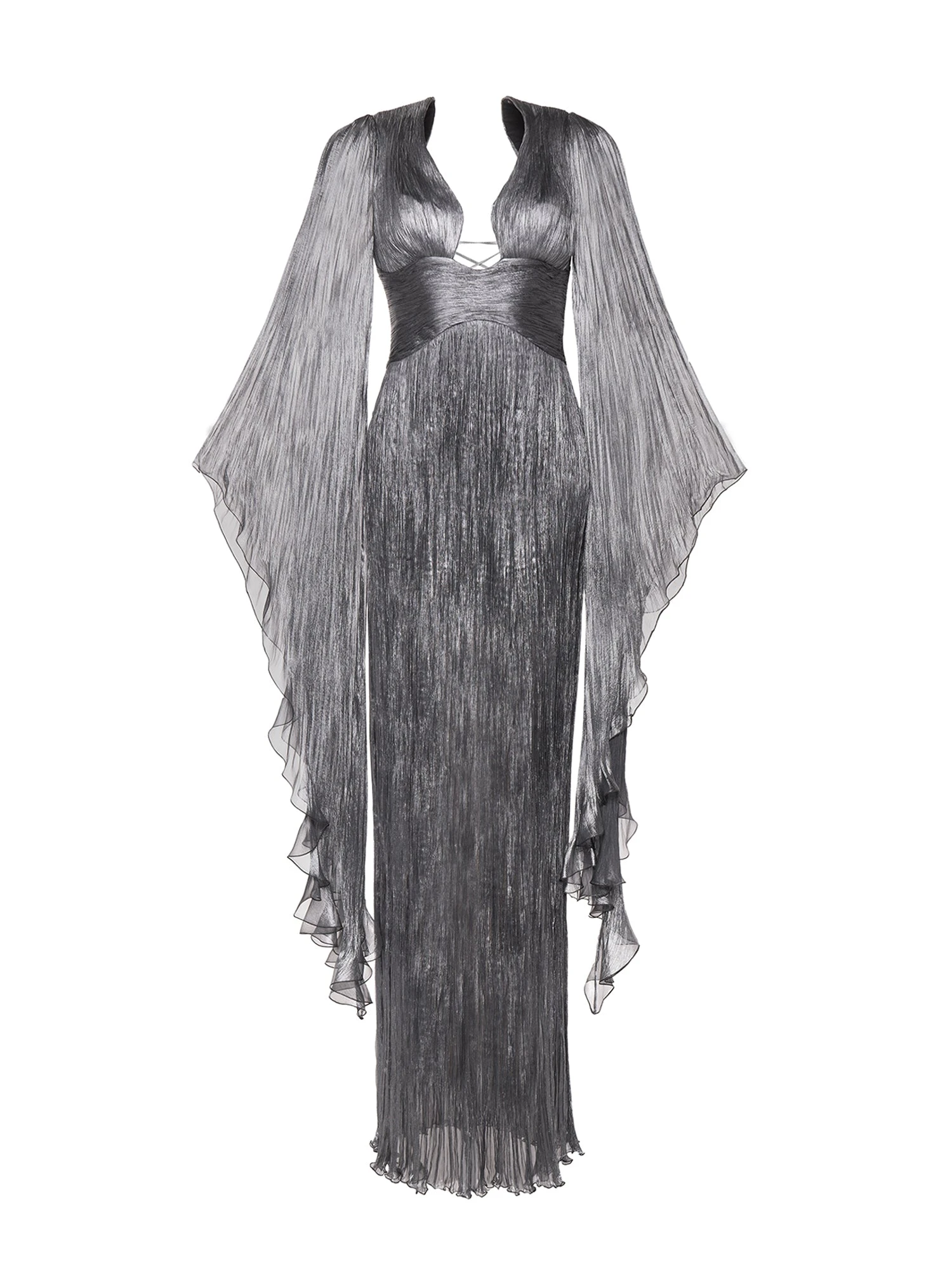 Maria Lucia Hohan Catia Gown in Bosco
