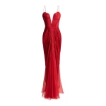 Maria Lucia Hohan Cecilia Gown in Salsa
