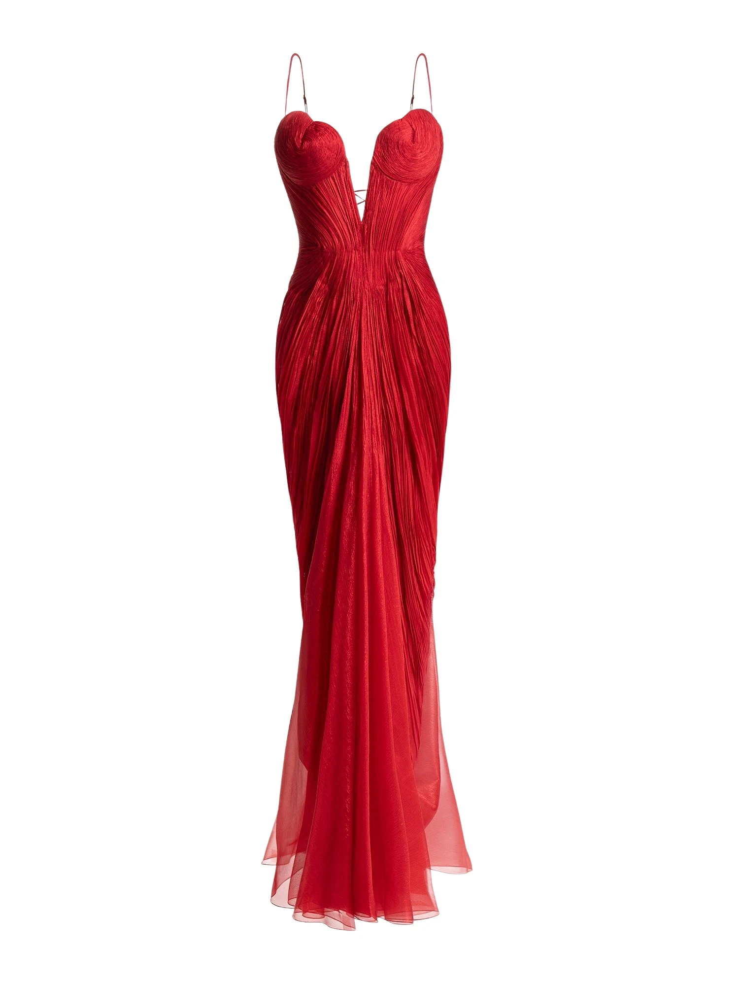 Maria Lucia Hohan Cecilia Gown in Salsa