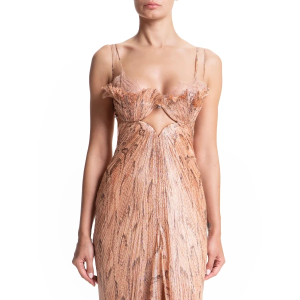 Maria Lucia Hohan Coralina Gown in Savana, view 5