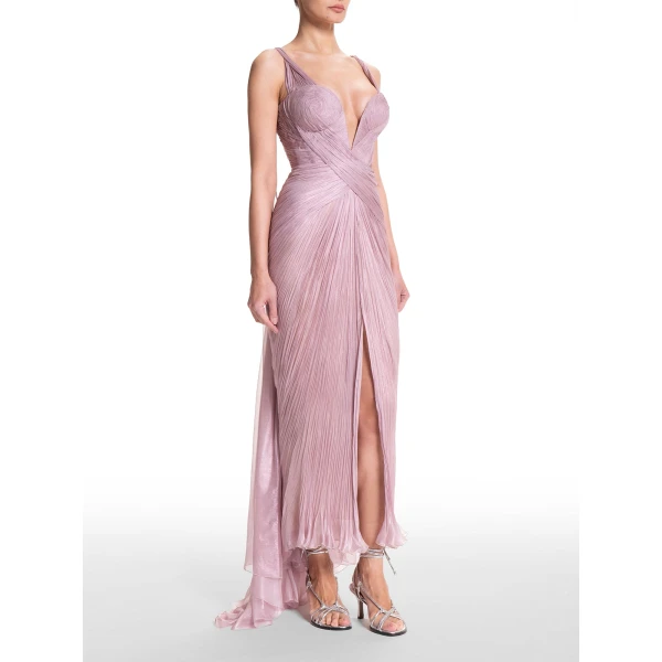 Maria Lucia Hohan Corinna Gown in Lily Rose, view 3