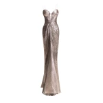 Maria Lucia Hohan Dakota Gown in Silver