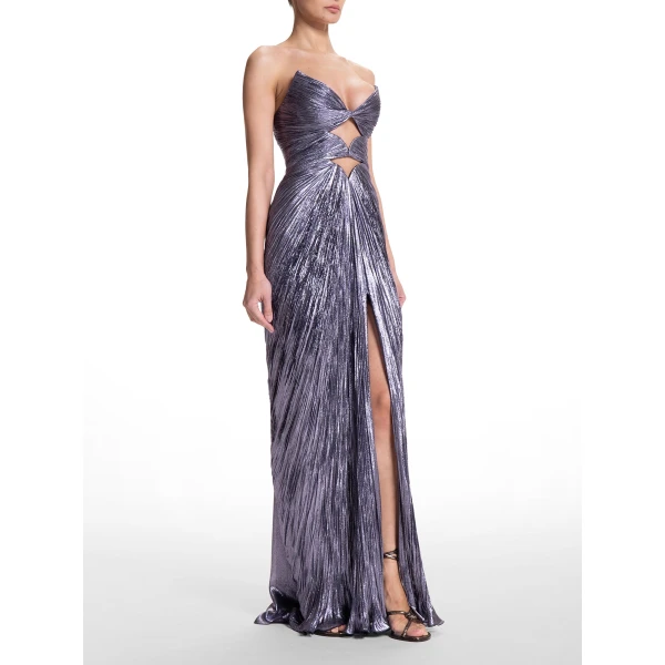 Maria Lucia Hohan Despina Gown in Lilac, view 4