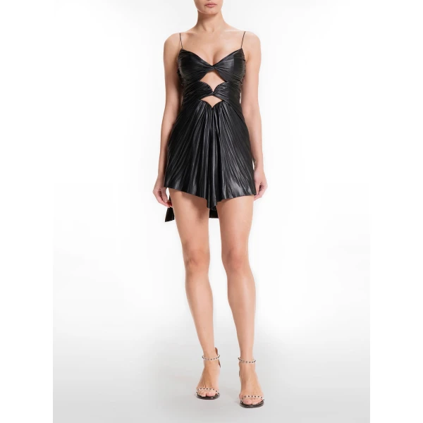Maria Lucia Hohan Domenica Mini Dress in Black, view 2