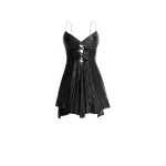 Maria Lucia Hohan Domenica Mini Dress in Black