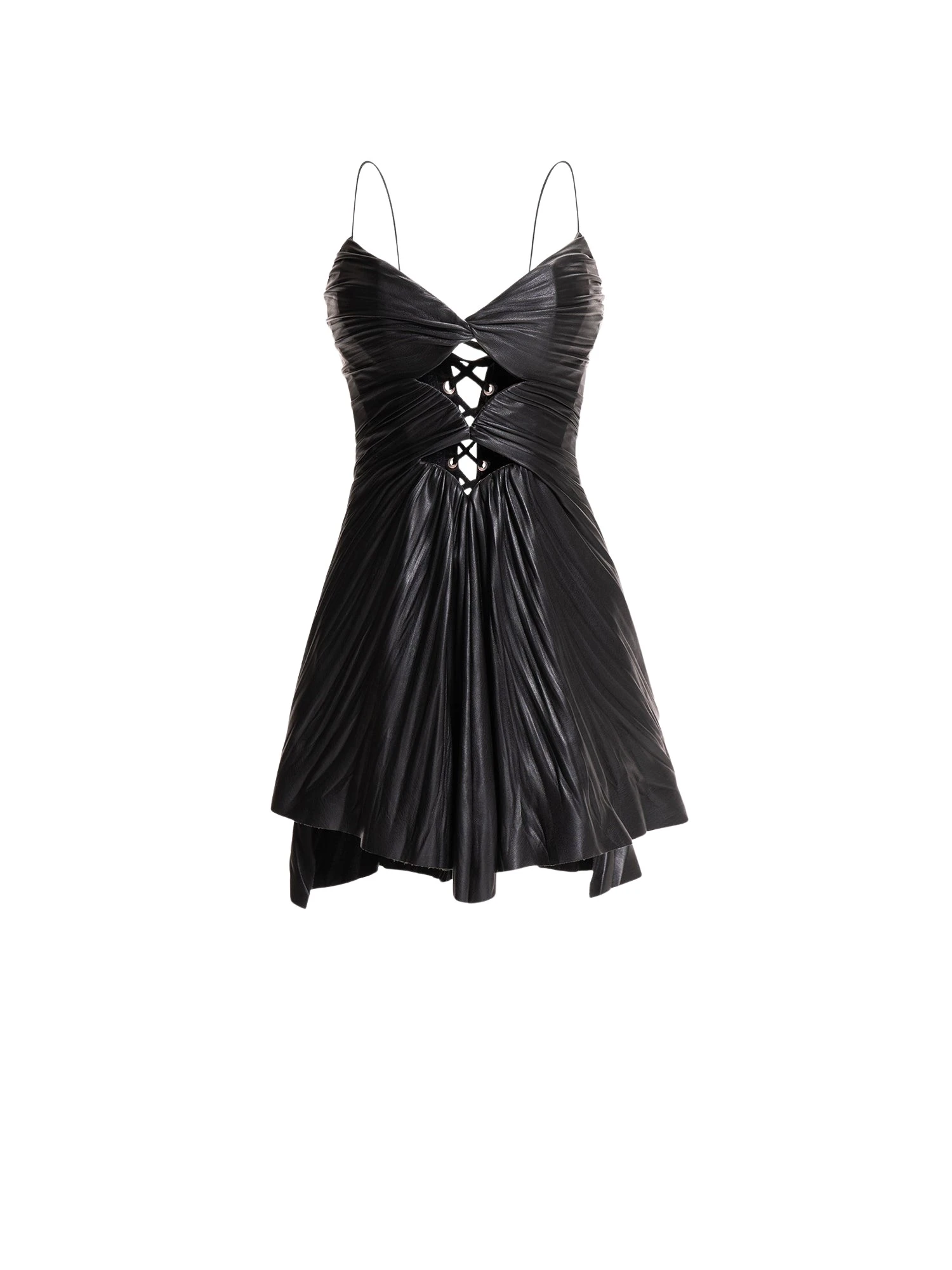 Maria Lucia Hohan Domenica Mini Dress in Black
