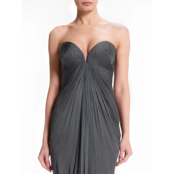 Maria Lucia Hohan Esteri Gown in Bosco, view 5