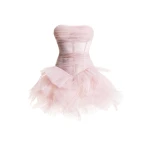 Maria Lucia Hohan Gabrielle Mini Dress in Lilac