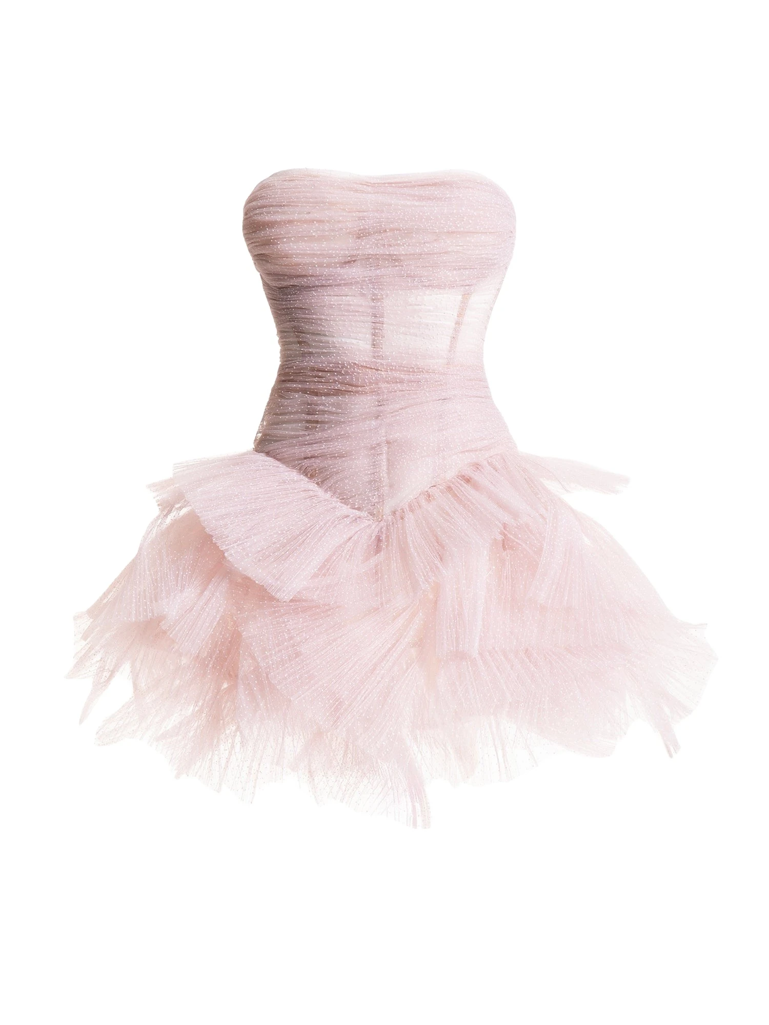 Maria Lucia Hohan Gabrielle Mini Dress in Lilac