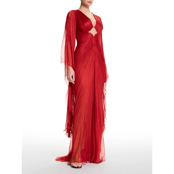 Maria Lucia Hohan Greta Gown in Salsa, view 3