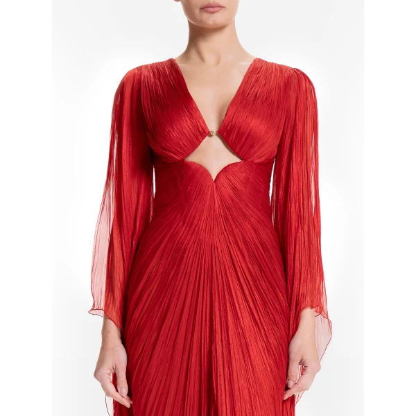 Maria Lucia Hohan Greta Gown in Salsa, view 5