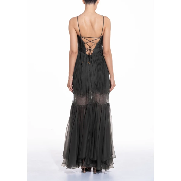 Maria Lucia Hohan Jara Gown in Bosco, view 4