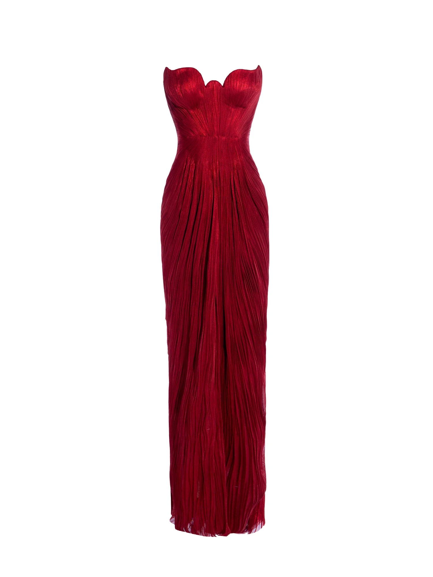 Maria Lucia Hohan Jasleen Gown in Salsa