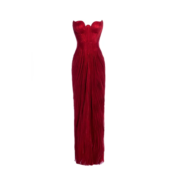 Maria Lucia Hohan Jasleen Vetiver Gown, view 2