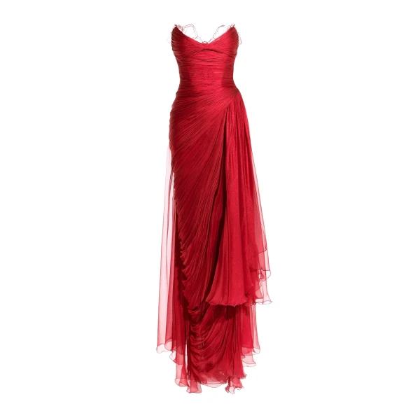 Maria Lucia Hohan Jolie Gown in Salsa
