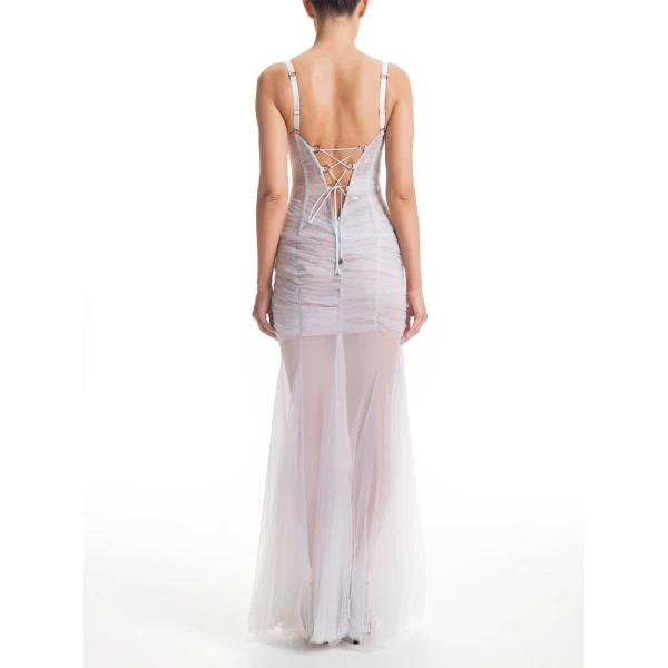 Maria Lucia Hohan Juanita Gown in Misty, view 4