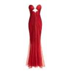 Maria Lucia Hohan Julieta Gown in Salsa