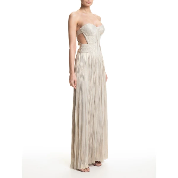 Maria Lucia Hohan Kamina Gown in Moonlight, view 3