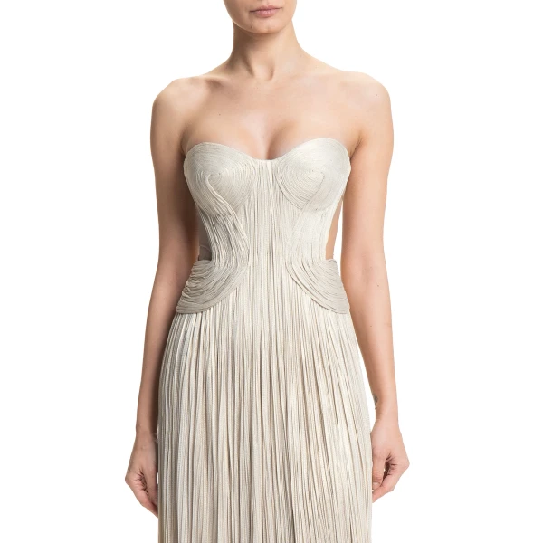 Maria Lucia Hohan Kamina Gown in Moonlight, view 5