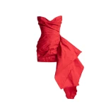 Maria Lucia Hohan Karime Gown in Red