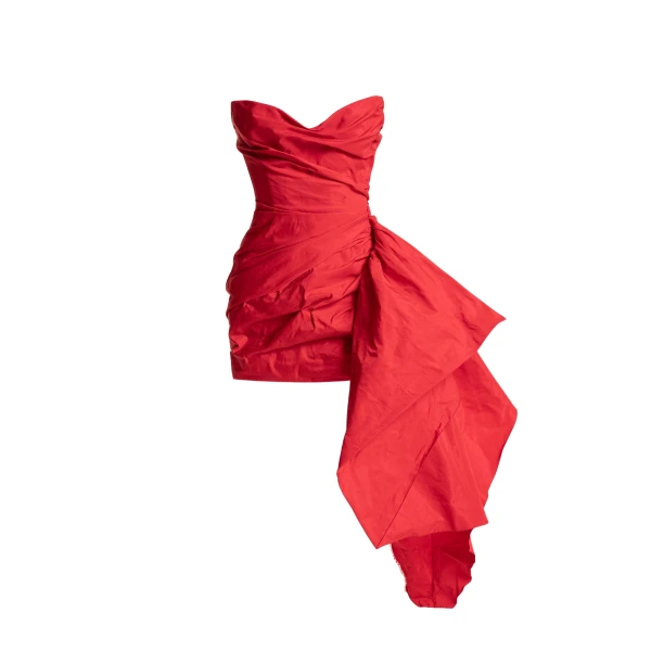 Maria Lucia Hohan Karime Gown in Red