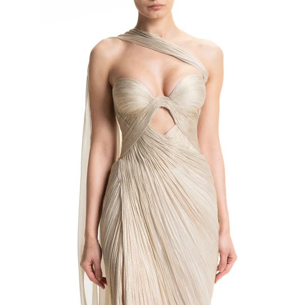 Maria Lucia Hohan Kasumi Gown in Opal, view 4