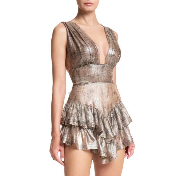 Maria Lucia Hohan Latonya Mini Dress in Nomad, view 6