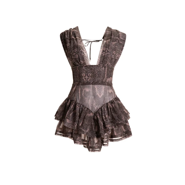 Maria Lucia Hohan Latonya Mini Dress in Nomad