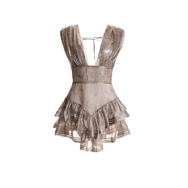 Maria Lucia Hohan Latonya Mini Dress in Nomad
