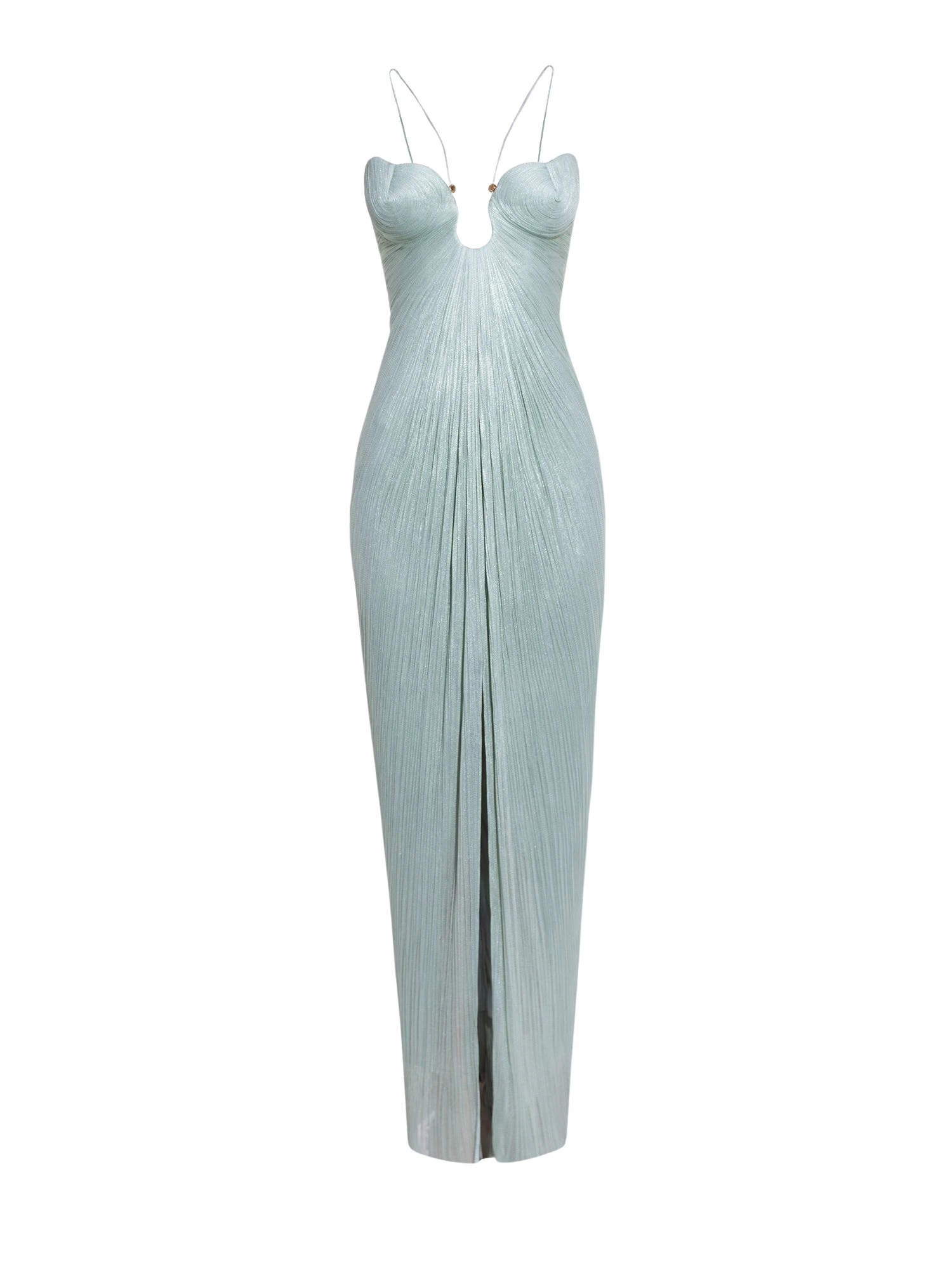 Maria Lucia Hohan Lissandra Gown in Aqua