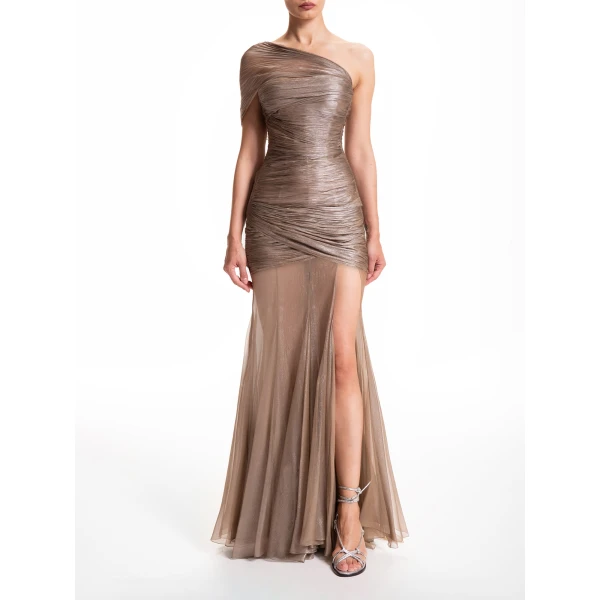 Maria Lucia Hohan Marimar Gown in Frappe, view 3