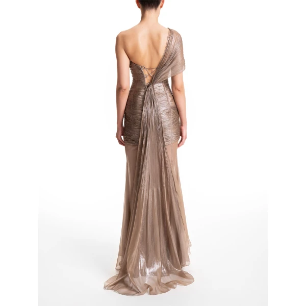 Maria Lucia Hohan Marimar Gown in Frappe, view 5