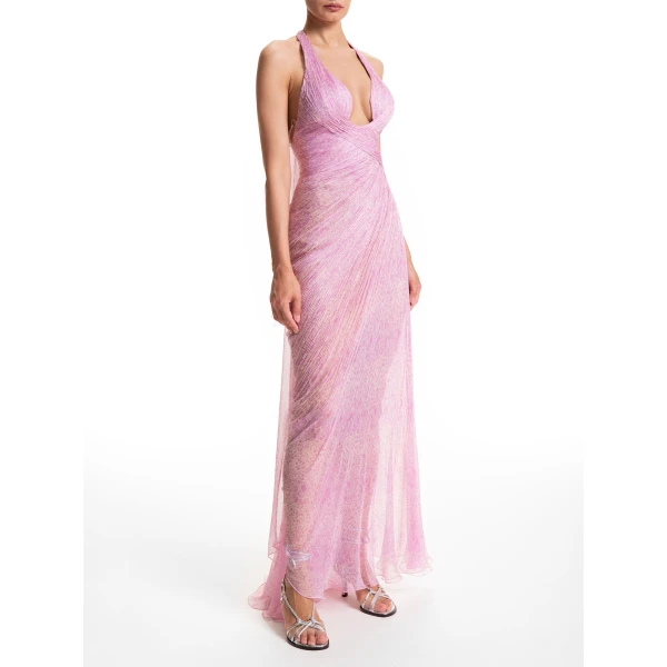 Maria Lucia Hohan Milagros Gown in Cyclamino, view 5