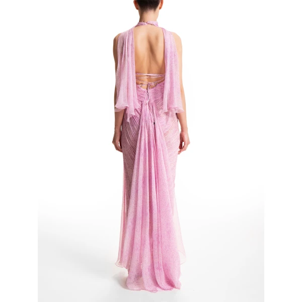 Maria Lucia Hohan Milagros Gown in Cyclamino, view 6