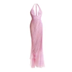 Maria Lucia Hohan Milagros Gown in Cyclamino
