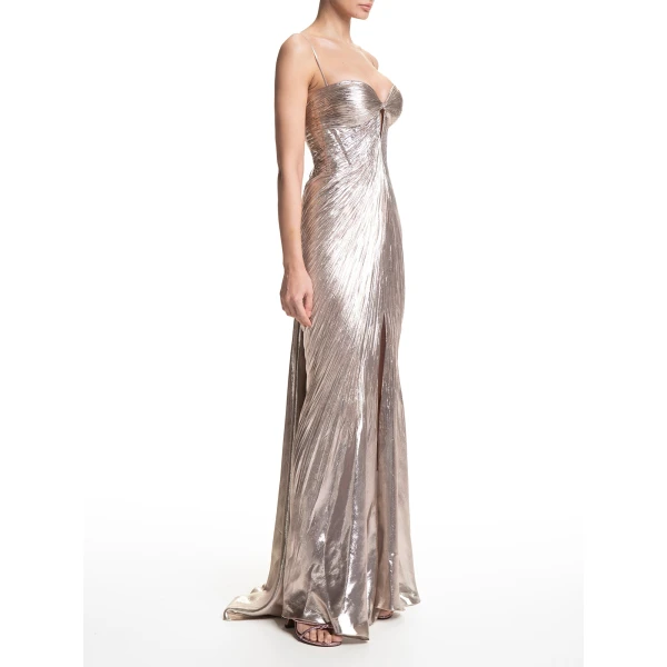 Maria Lucia Hohan Mirren Gown in Golden Hour, view 3