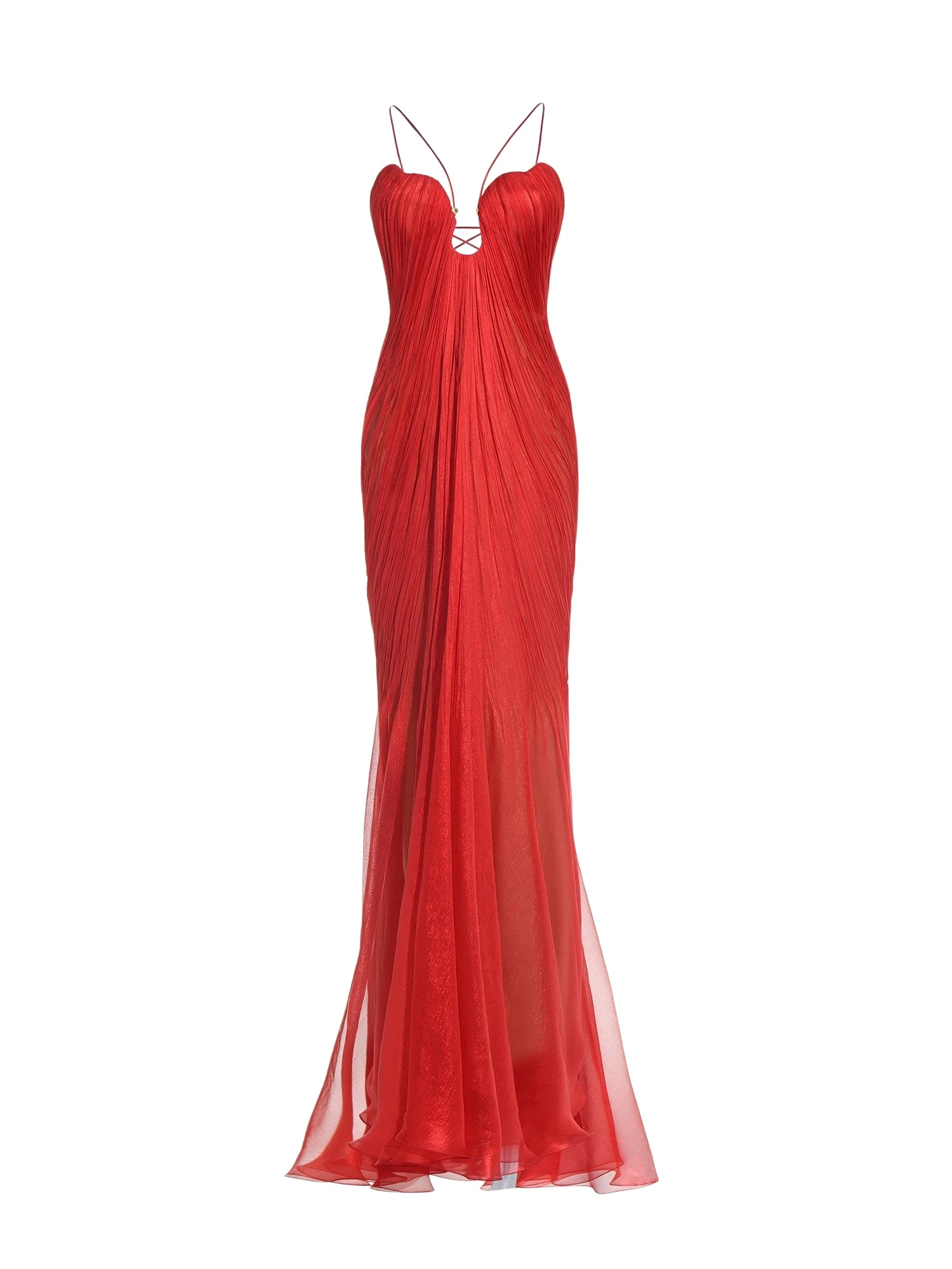 Maria Lucia Hohan Pia Gown in Salsa