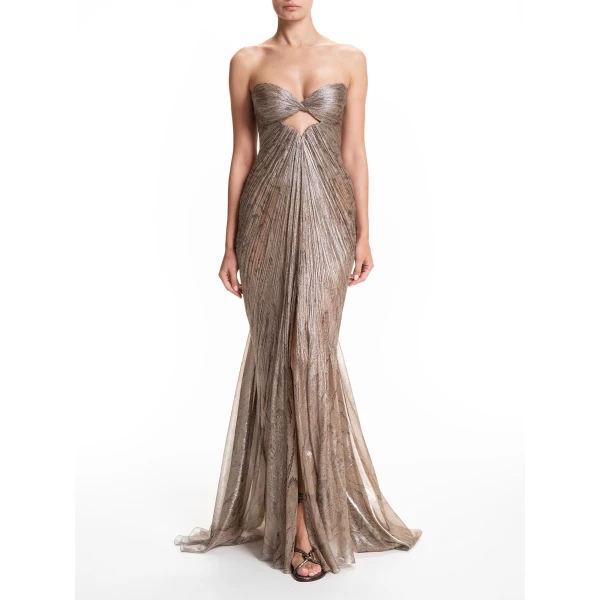 Maria Lucia Hohan Rachel Gown in Nomad, view 2