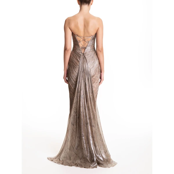 Maria Lucia Hohan Rachel Gown in Nomad, view 4