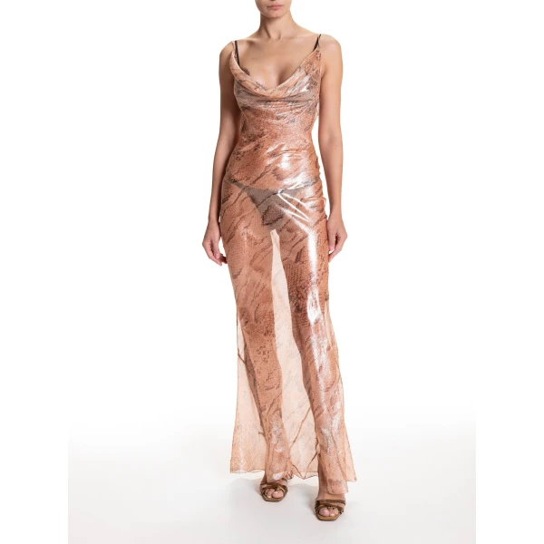 Maria Lucia Hohan Reese Gown in Savana, view 2