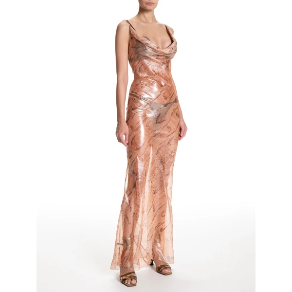 Maria Lucia Hohan Reese Gown in Savana, view 3