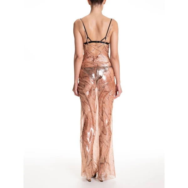 Maria Lucia Hohan Reese Gown in Savana, view 4