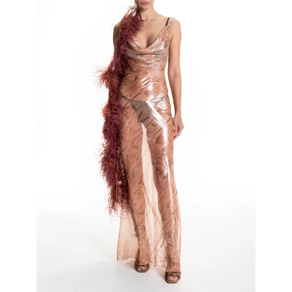 Maria Lucia Hohan Reese Gown in Savana, view 5