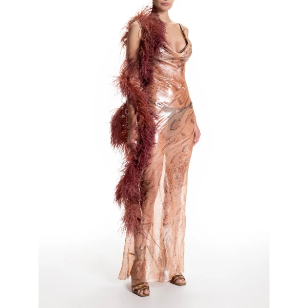Maria Lucia Hohan Reese Gown in Savana, view 6