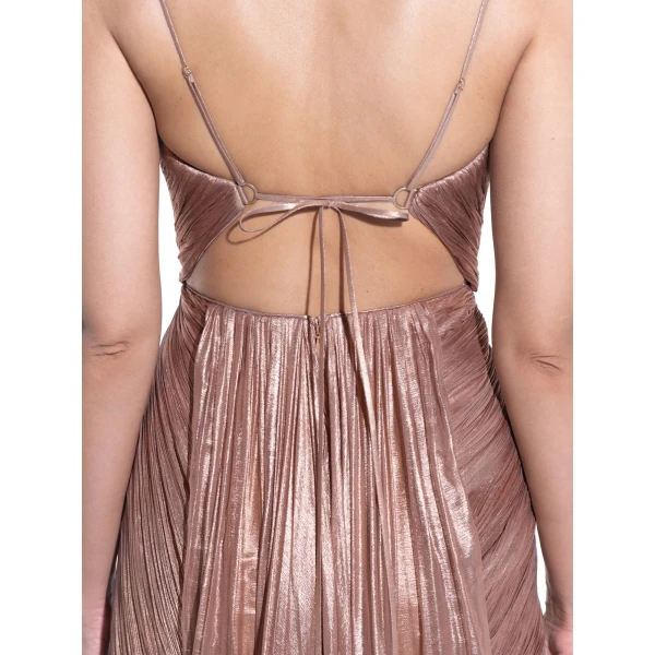 Maria Lucia Hohan Regina Gown in Creme Brulee, view 6