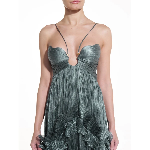 Maria Lucia Hohan Roxene Gown in Bosco, view 6
