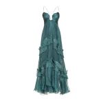 Maria Lucia Hohan Roxene Gown in Teal