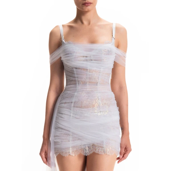 Maria Lucia Hohan Salome Gown in Misty, view 6